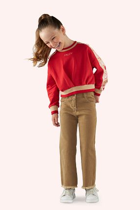 شلوار قهوه ای بچه گانه پارچه Panço - کد 857839782