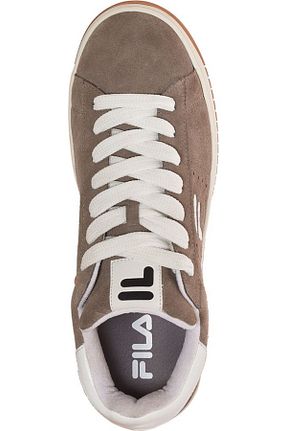 کفش اسنیکر طوسی مردانه چرم اصل Fila - کد 865166723