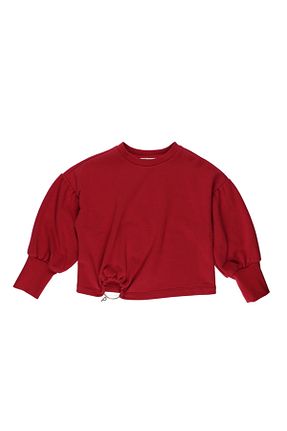 سوئیشرت قرمز بچه گانه ساده Panço - کد 784228936