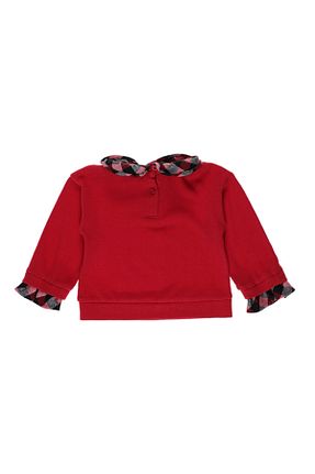 سوئیشرت قرمز بچه گانه ساده Panço - کد 784228588