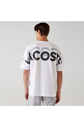 تیشرت سفید مردانه رگولار Lacoste - کد 826063493