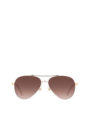 عینک آفتابی سفید زنانه Carrera - کد 865637496