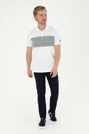 شلوار سرمه ای مردانه پنبه - الاستین U.S. Polo Assn. - کد 835277574