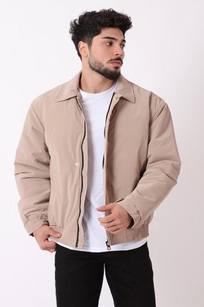 کاپشن قهوه ای مردانه اسلیم فیت Stilkombin - کد 862185939