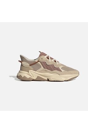 کفش اسنیکر بژ زنانه بند دار adidas - کد 739808811