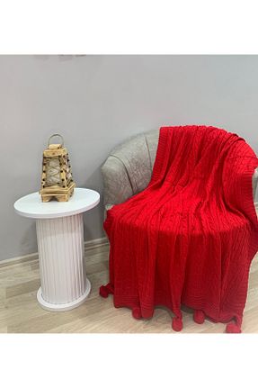پتو تکنفره قرمز اکریلیک Home - کد 865459817