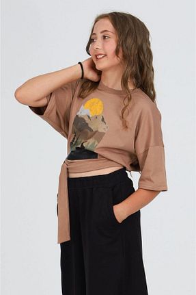 ست بالاتنه و پائین تنه رنگی بچه گانه بافتنی Minigimin Cicileri - کد 744651793