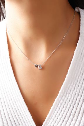 گردنبند نقره رنگی زنانه 925 عیار SARIASLAN - کد 853659258
