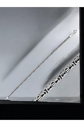 دستبند نقره مردانه 925 عیار Jewel - کد 865785771