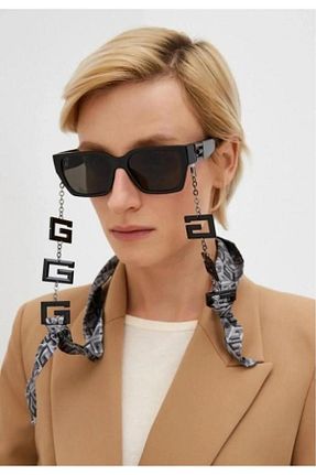 عینک آفتابی بژ زنانه UV400 Guess - کد 805000985