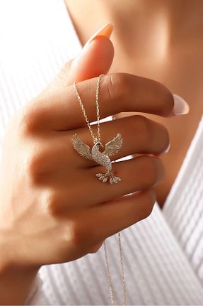 گردنبند نقره رنگی زنانه 925 عیار SARIASLAN - کد 853427246