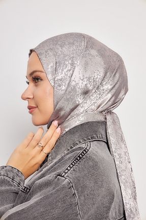 شال طوسی زنانه Scarf - کد 865980752