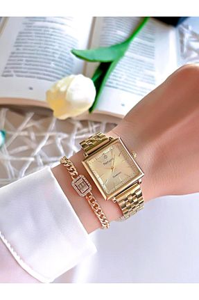 ساعت مچی زرد زنانه 26-30 میلی متر Ferrucci - کد 866580932