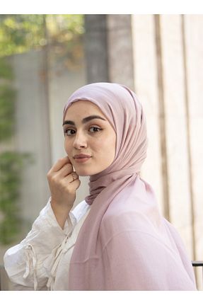 شال صورتی زنانه CHALE - کد 865826979