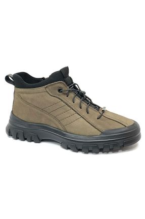 بوت / نیم بوت خاکی مردانه چرم مصنوعی Greyder - کد 865310739