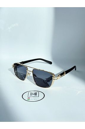 عینک آفتابی طلائی زنانه UV400 MOONMEE - کد 865855171