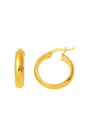 گوشواره طلا زرد زنانه 22 عیار Bilezikci - کد 824344182