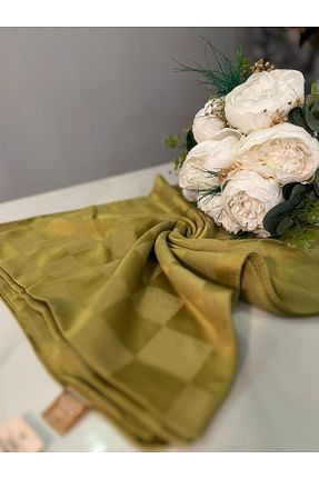 شال سبز زنانه پنبه ای Organic Scarfs - کد 865916965