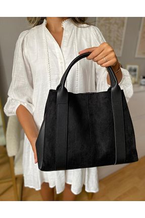کیف دستی مشکی زنانه سایز متوسط NahitaTyana - کد 863795177