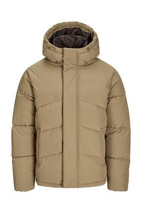 کاپشن اسپرت قهوه ای مردانه رگولار Jack & Jones - کد 860181505