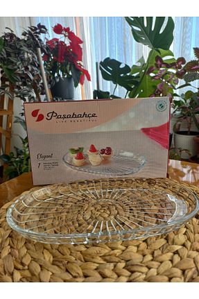 بشقاب نارنجی شیشه Paşabahçe - کد 865960632