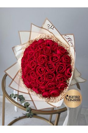 گل خشک و مصنوعی قرمز Hatıra Tasarım İmran karaca - کد 865965162