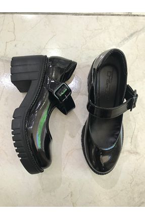 کفش کژوال مشکی زنانه چرم مصنوعی Brs - کد 865963899