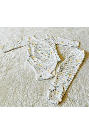 بعد از زایمان آبی بچه گانه پنبه ای anne dokunuşu gibi KUZUM BEBE - کد 841021074