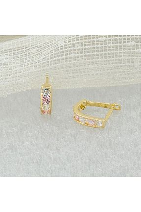 گوشواره طلا طلائی بچه گانه 14 عیار Bilezikci - کد 35180478
