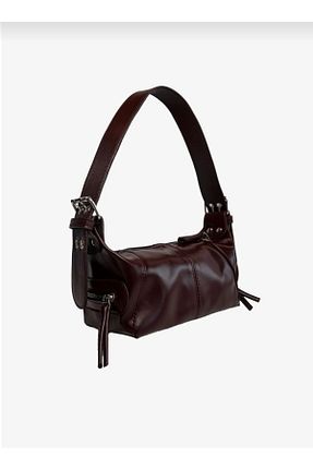 کیف دوشی قهوه ای زنانه چرم مصنوعی MK butik - کد 865778650