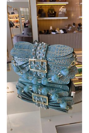 کیف دوشی سبز زنانه DUYGUSHOESBAG - کد 866007890