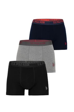 باکسر مشکی مردانه پنبه ای U.S. Polo Assn. - کد 1783349