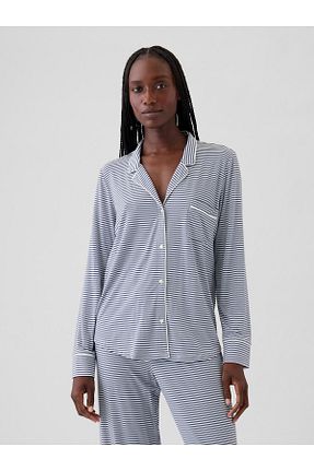 بالاتنه راحتی آبی زنانه مودال GAP - کد 864788946