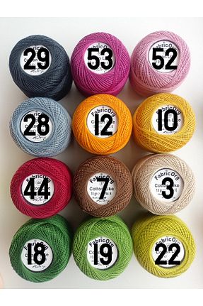 نخ گلدوزی نارنجی fabricorg - کد 329787084