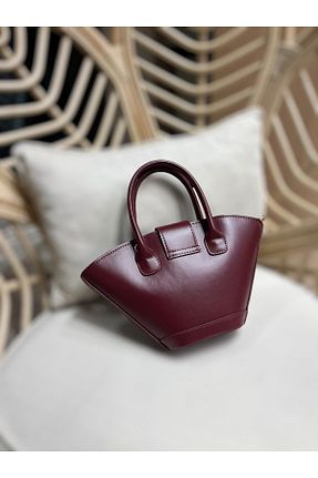 کیف مجلسی زرشکی زنانه چرم مصنوعی MODA - کد 864790919