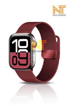 بند ساعت هوشمند قرمز Nezih Case - کد 863820438