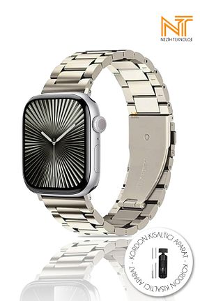 بند ساعت هوشمند زرد Nezih Case - کد 863063719