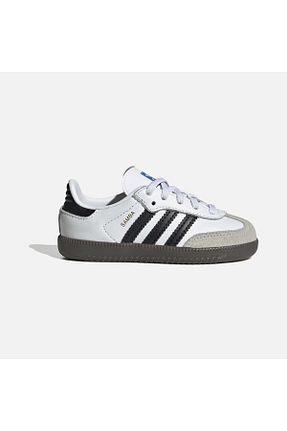 کفش اسنیکر سفید بچه گانه پارچه ای adidas - کد 796917026