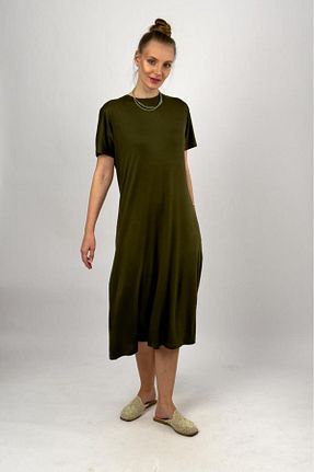 لباس سبز زنانه بافتنی Betimoda - کد 864880997