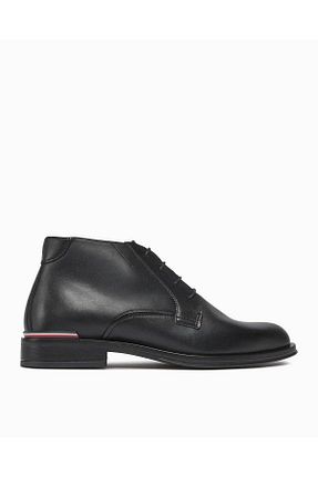 بوت / نیم بوت مشکی مردانه پاشنه تخت Tommy Hilfiger - کد 864910260
