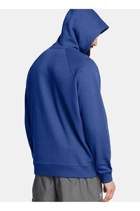 سوئیشرت آبی مردانه ساده Under Armour - کد 864928705