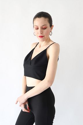 بلوز مشکی زنانه ساده Butik Suat - کد 277237994