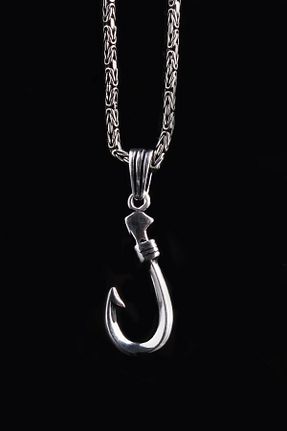 گردنبند نقره مردانه 925 عیار Omar - کد 285675316