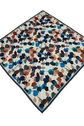روسری آبی پنبه پلی استر U.P. POLO X - کد 853006556
