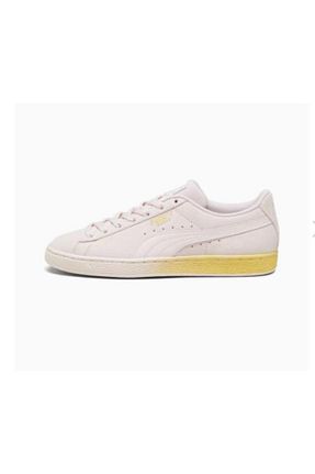 کفش اسنیکر صورتی زنانه بند دار Puma - کد 814349647