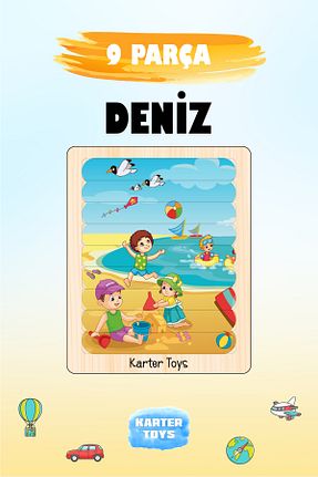 پازل بچه گانه چوب Karter İnovasyon - کد 864946825