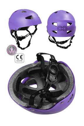 کلاه کاسک و لوازم ایمنی بنفش Sportaj - کد 864987529