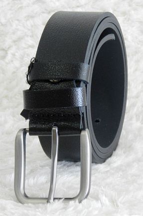 کمربند مشکی مردانه چرم خالص Shine Leather - کد 862129824