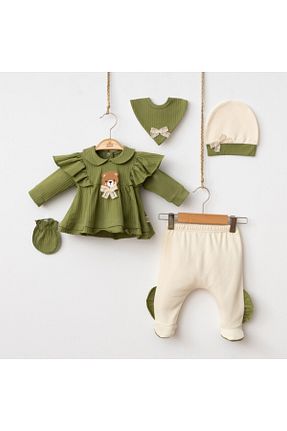 هدیه کودک سبز بچه گانه BEREKET BABY - کد 864962290