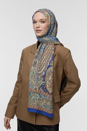 شال سبز زنانه ویسکون Qef - کد 864957675